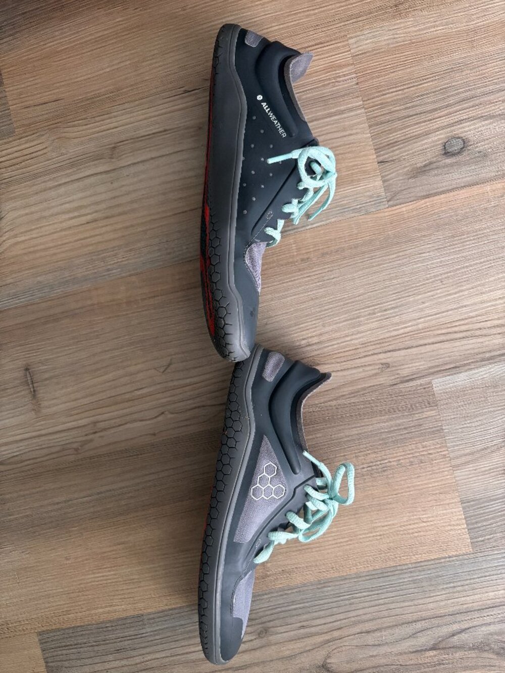 Vivobarefoot Primus Lite III All Weather Shoes Gray Black Women's 7 / EU 38